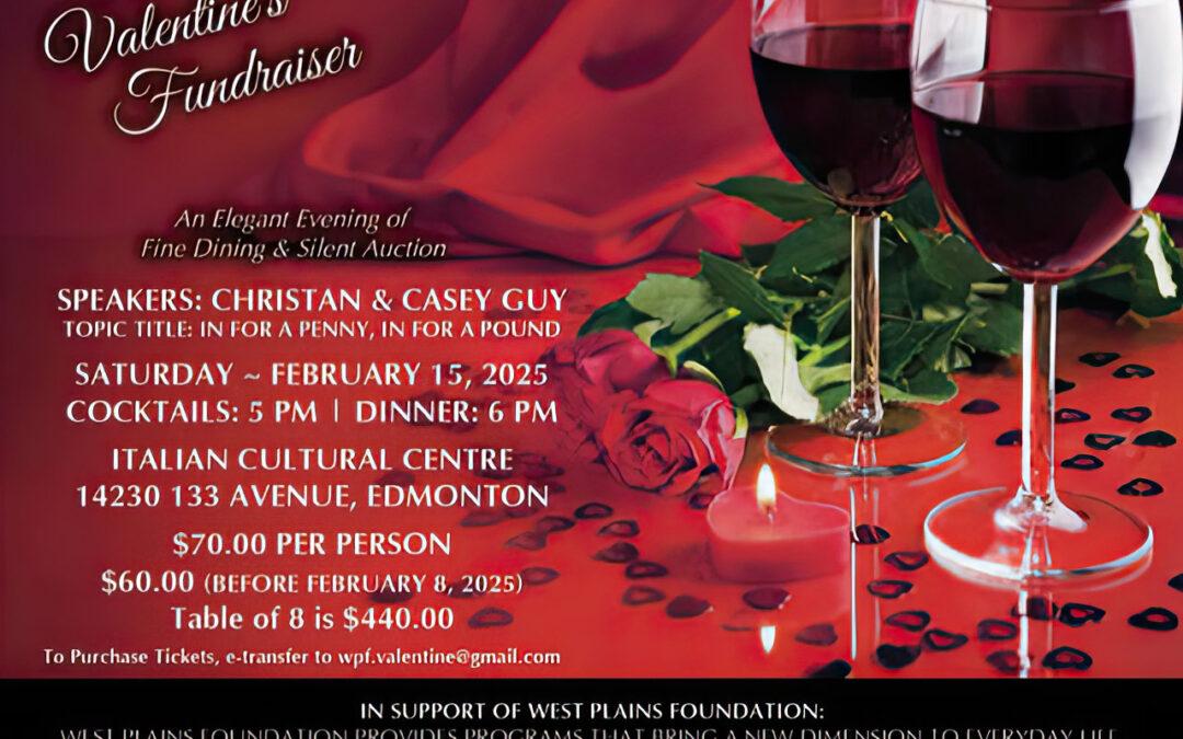 Annual Valentines Fundraiser – February 15